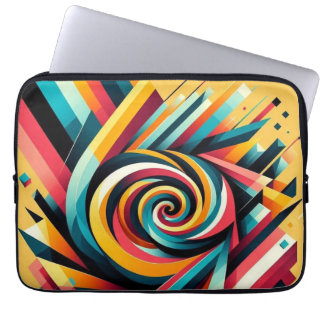 Capa Para Notebook Bolsa de laptop - Arte Geométrica Colorida