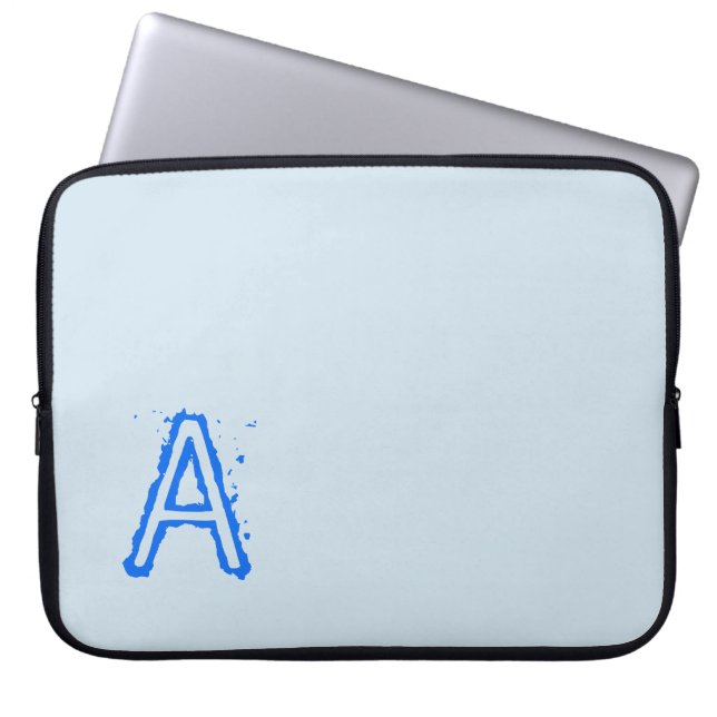 Capa Para Notebook Bolsa de laptop azul (Frente)