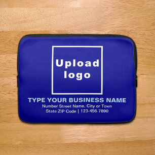 Capa Para Notebook Bolsa de laptop azul da Marca comercial