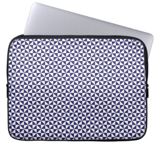 Capa Para Notebook Bolsa de laptop azul japonesa