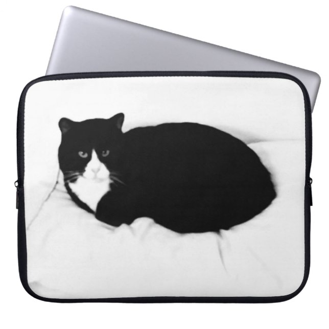 Capa Para Notebook Bolsa de laptop Boho Cat (Frente)