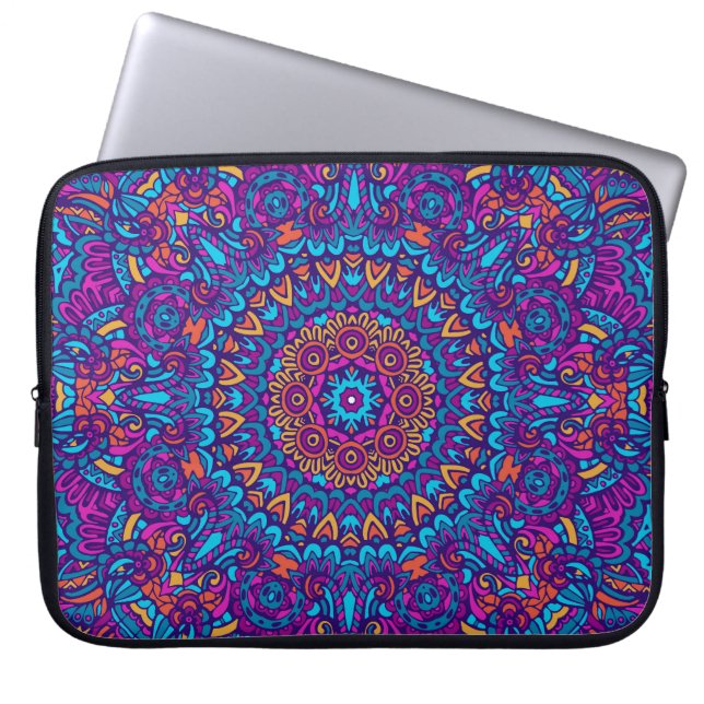 Capa Para Notebook Bolsa de laptop Boho Impressão (Frente)