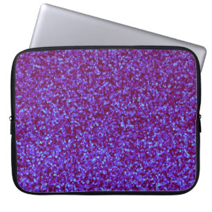 Capa Para Notebook Bolsa de laptop brilhante de brilho púrpura