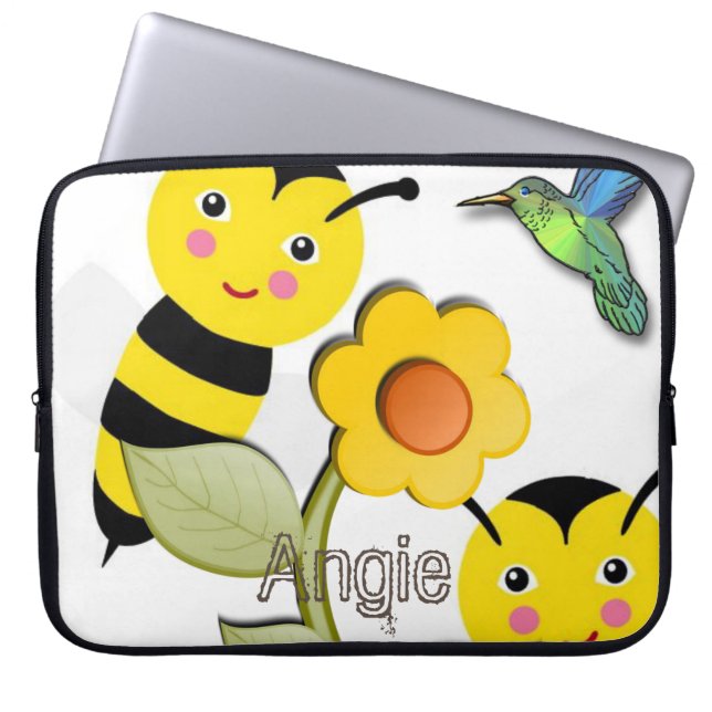 Capa Para Notebook Bolsa de laptop Bumblebee (Frente)
