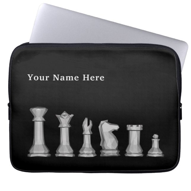 Capa Para Notebook Bolsa de laptop Chess (Frente)