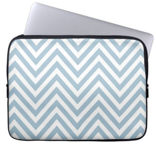 Capa Para Notebook Bolsa de laptop Chevron Azul