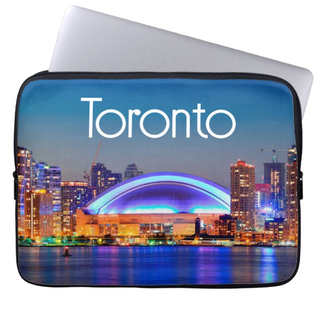 Capa Para Notebook Bolsa de laptop Cityscape Toronto (Frente)