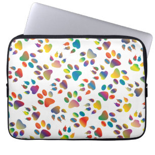 Capa Para Notebook Bolsa de laptop Colorida de Pinças de Cães