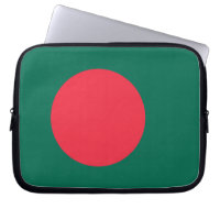 Bolsa de laptop com bandeira de Bangladesh