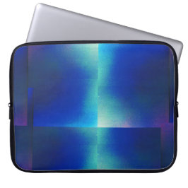 Capa Para Notebook Bolsa de laptop com Design azul e turquesa