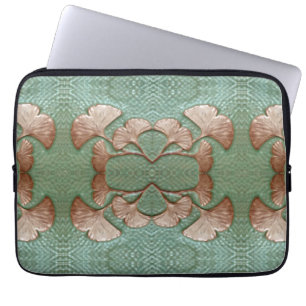 Capa Para Notebook Bolsa de laptop com Folhas Gingko