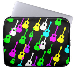 Capa Para Notebook Bolsa de laptop com Guitarras