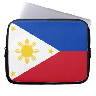 Capa Para Notebook Bolsa de laptop com pavilhão das Filipinas