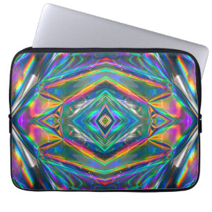 Capa Para Notebook Bolsa de laptop Cromo Iridescente