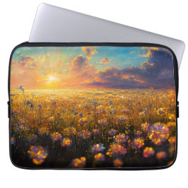 Capa Para Notebook Bolsa de laptop Crystal Fields e Starry Skies