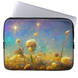 Capa Para Notebook Bolsa de laptop Crystal Fields e Starry Skies