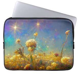 Capa Para Notebook Bolsa de laptop Crystal Fields e Starry Skies