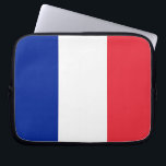 Capa Para Notebook Bolsa de laptop da bandeira francesa<br><div class="desc">Proteja seu laptop com estilo com nossa bolsa de laptop exclusiva com a bandeira da França! Criada com muita atenção aos detalhes, esta bolsa de laptop não é apenas um acessório protetor; é uma celebração da cultura e do patrimônio franceses. A vibrante design mostra com destaque a icônica bandeira francesa,...</div>
