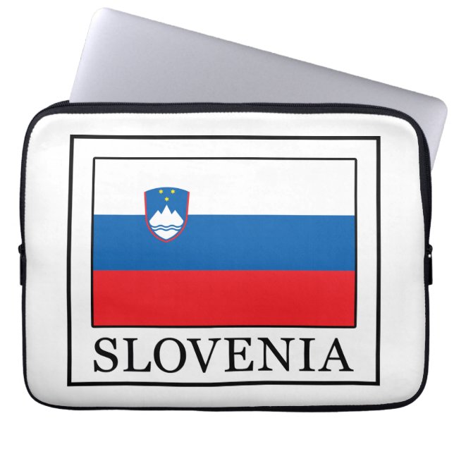 Capa Para Notebook Bolsa de laptop da Eslovênia (Frente)