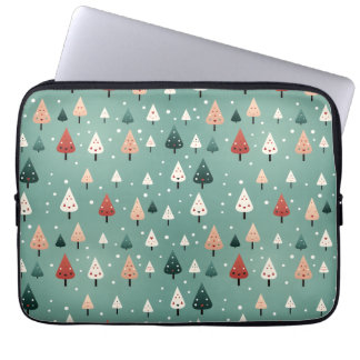 Capa Para Notebook Bolsa de laptop da Floresta de Inverno de Neve
