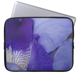 Capa Para Notebook Bolsa de laptop de 15" com Flor Íris Roxo