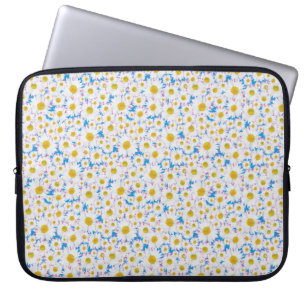 Capa Para Notebook bolsa de laptop de 15 polegadas: Ditzy White Daisi