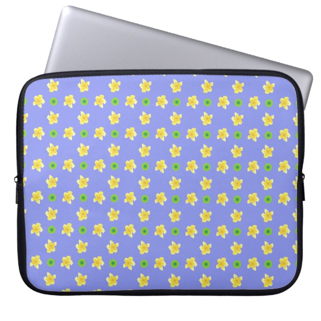 Capa Para Notebook bolsa de laptop de 15 polegadas: Primárias em Azul (Frente)