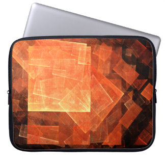 Capa Para Notebook Bolsa de laptop de Abstrato de Arte da Janela