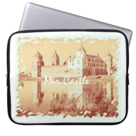 Capa Para Notebook Bolsa de laptop de Arquitetura do Castelo de Belar