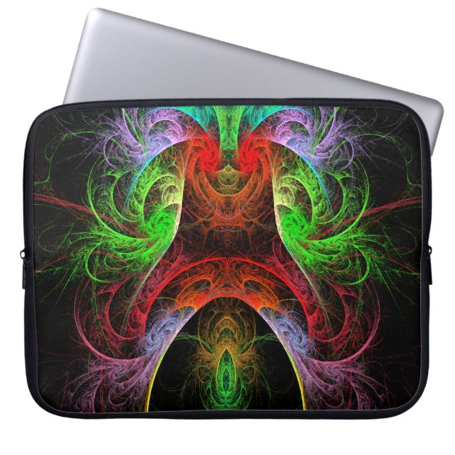 Capa Para Notebook Bolsa de laptop de Arte de Abstrato Carnaval (Frente)
