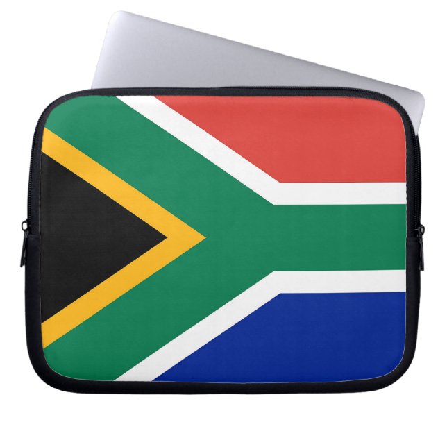 Capa Para Notebook Bolsa de laptop de Bandeira da África do Sul (Frente)