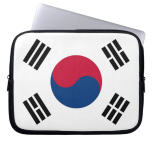 Capa Para Notebook Bolsa de laptop de Bandeira da Coreia do Sul