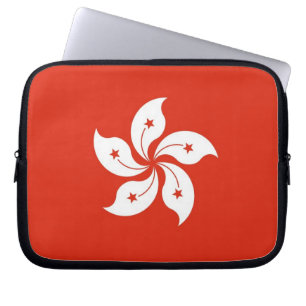 Capa Para Notebook Bolsa de laptop de Bandeira de Hong Kong