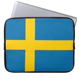 Capa Para Notebook Bolsa de laptop de Bandeira Sueca (Suecia)