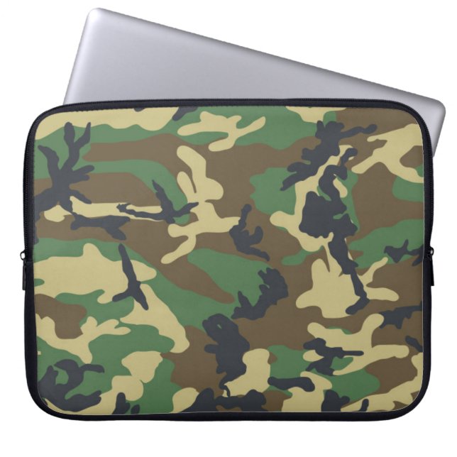 Capa Para Notebook bolsa de laptop de camuflagem (Frente)