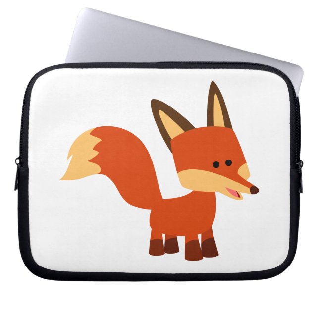 Capa Para Notebook Bolsa de laptop de Cartoon de Astute em Cute (Frente)