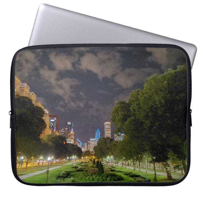 Capa Para Notebook Bolsa de laptop de Chicago (Frente)