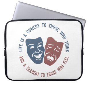 Capa Para Notebook BOLSA DE LAPTOP de citação do LIFE