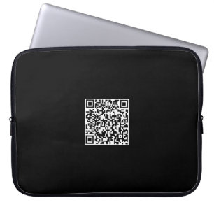 Capa Para Notebook Bolsa de laptop de código QR personalizado para pr