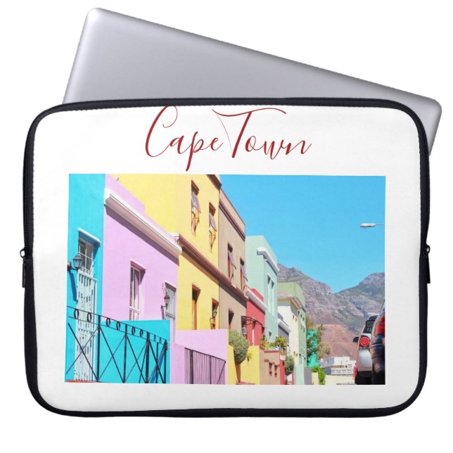 Capa Para Notebook Bolsa de laptop de Computador Cityscape na Cidade  (Frente)