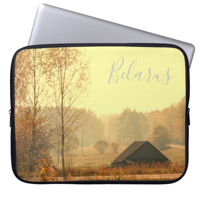 Capa Para Notebook Bolsa de laptop de computadores na paisagem rural  (Frente)