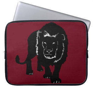 Capa Para Notebook Bolsa de laptop de Cores Personalizadas com Leão -