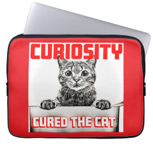 Capa Para Notebook Bolsa de laptop de curiosidade
