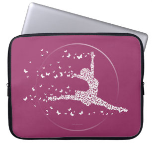 Capa Para Notebook Bolsa de laptop de dançarina de borboleta