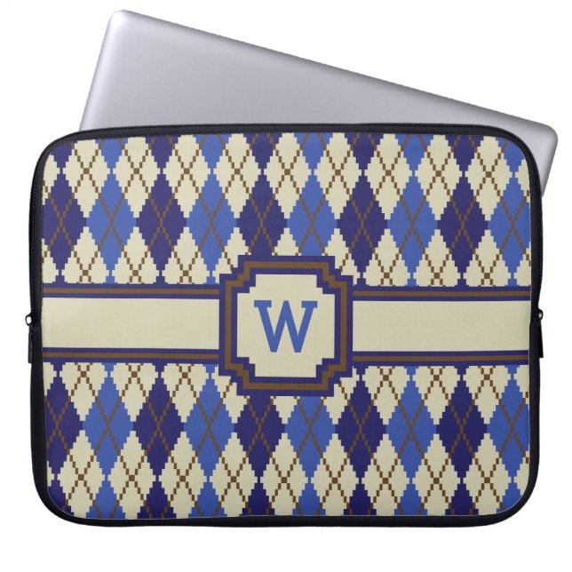 Capa Para Notebook Bolsa de laptop de Estilo do Cone Blueberry (Frente)