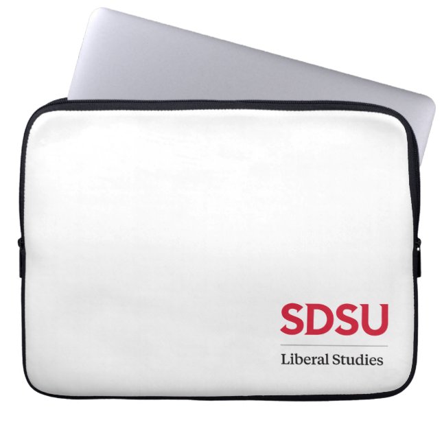 Capa Para Notebook Bolsa de laptop de estudos liberais SDSU (Frente)