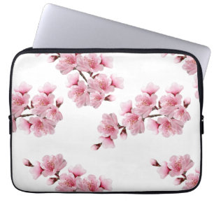 Capa Para Notebook bolsa de laptop de flor de cereja