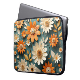 Capa Para Notebook Bolsa de laptop de flores