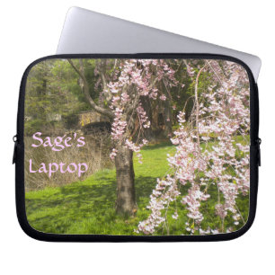 Capa Para Notebook Bolsa de laptop de Flores de Cereja * personalize*