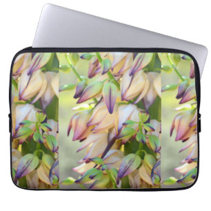 Capa Para Notebook bolsa de laptop de flores yucca